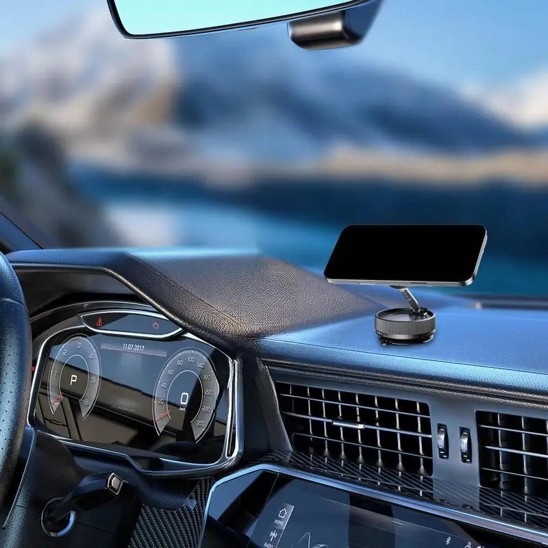 MagMount 360° Aluminum Folding Car Phone Holder
