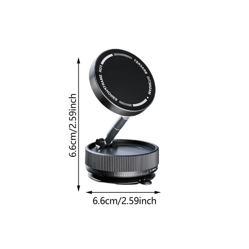 MagMount 360° Aluminum Folding Car Phone Holder