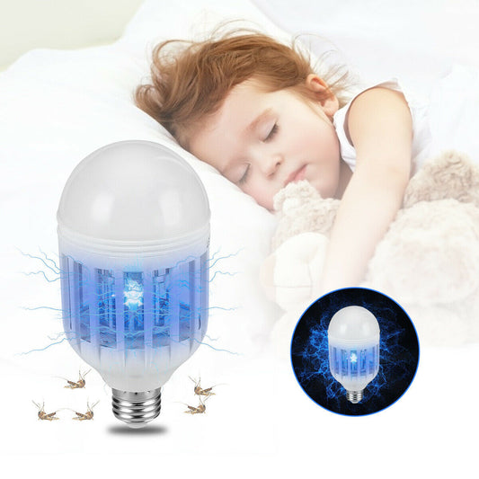Bug Zapper Light Bulb – Indoor/Outdoor Insect Killer