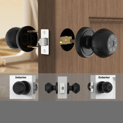 Viladepot Smart Fingerprint Door Lock – App & Keypad Access