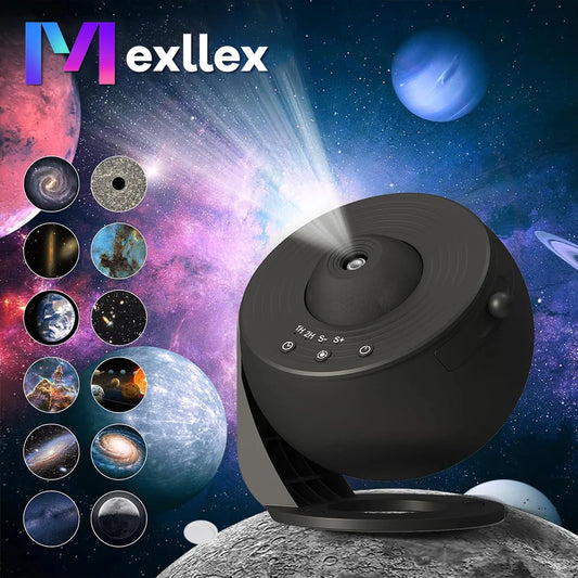 Mexllex Galaxy Projector – HD Starry Sky Night Light