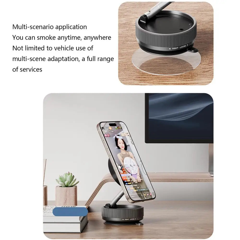MagMount 360° Aluminum Folding Car Phone Holder