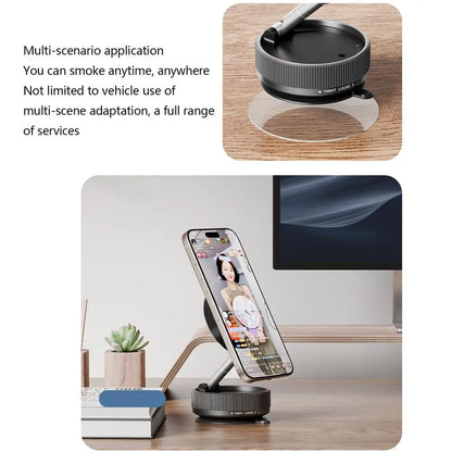 MagMount 360° Aluminum Folding Car Phone Holder