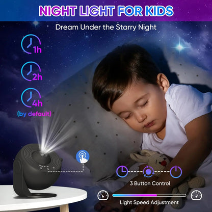 Mexllex Galaxy Projector – HD Starry Sky Night Light