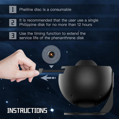 Mexllex Galaxy Projector – HD Starry Sky Night Light