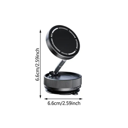 MagMount 360° Aluminum Folding Car Phone Holder