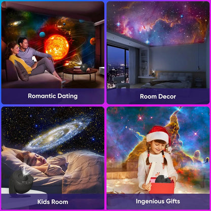Mexllex Galaxy Projector – HD Starry Sky Night Light