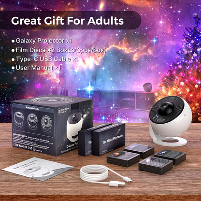 Mexllex Galaxy Projector – HD Starry Sky Night Light