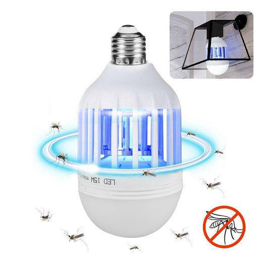 Bug Zapper Light Bulb – Indoor/Outdoor Insect Killer